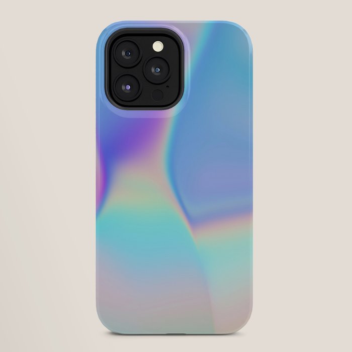 Opal Iridescent Abstract Paint iPhone Case Gallery Image 28