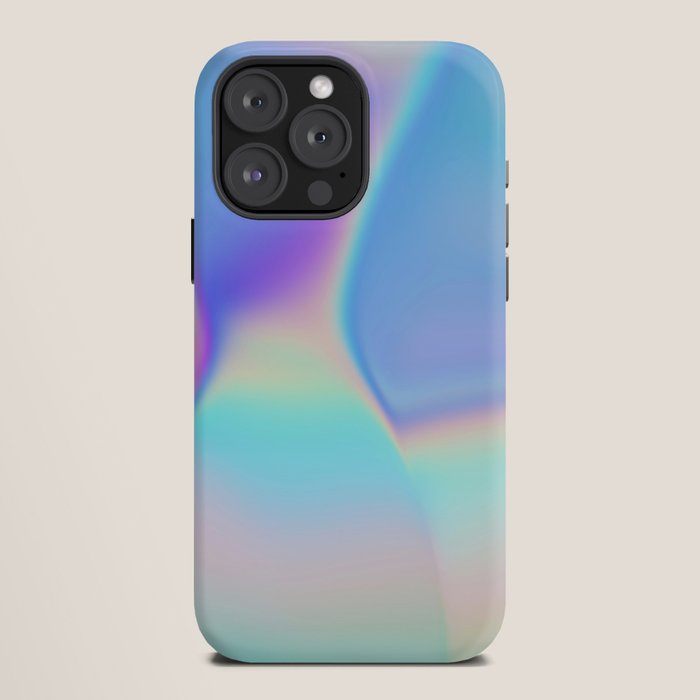 Opal Iridescent Abstract Paint iPhone Case Gallery Image 12
