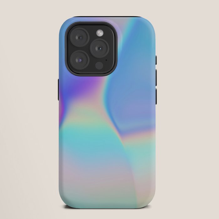 Opal Iridescent Abstract Paint iPhone Case Gallery Image 11