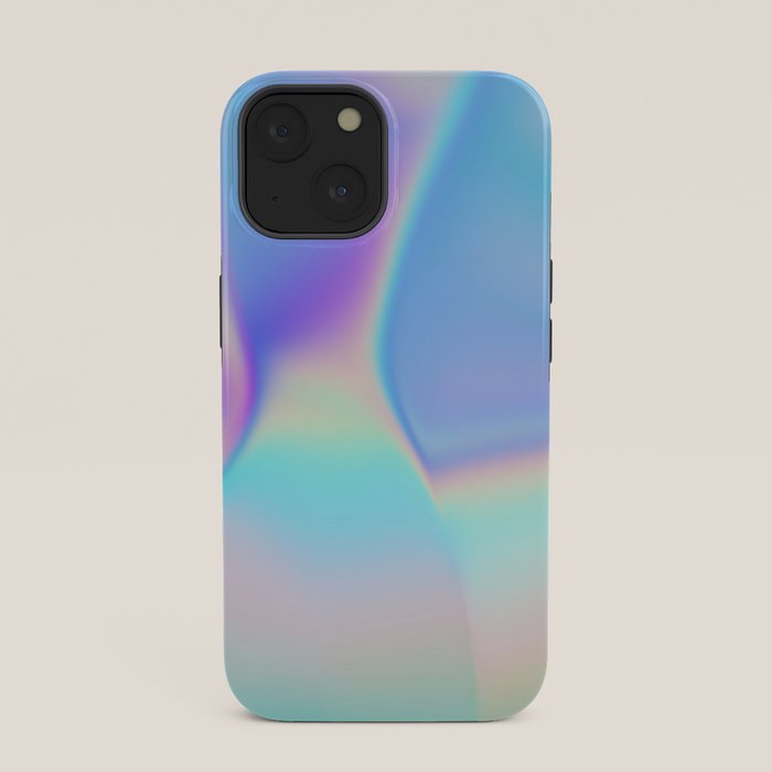 Opal Iridescent Abstract Paint iPhone Case Gallery Image 33