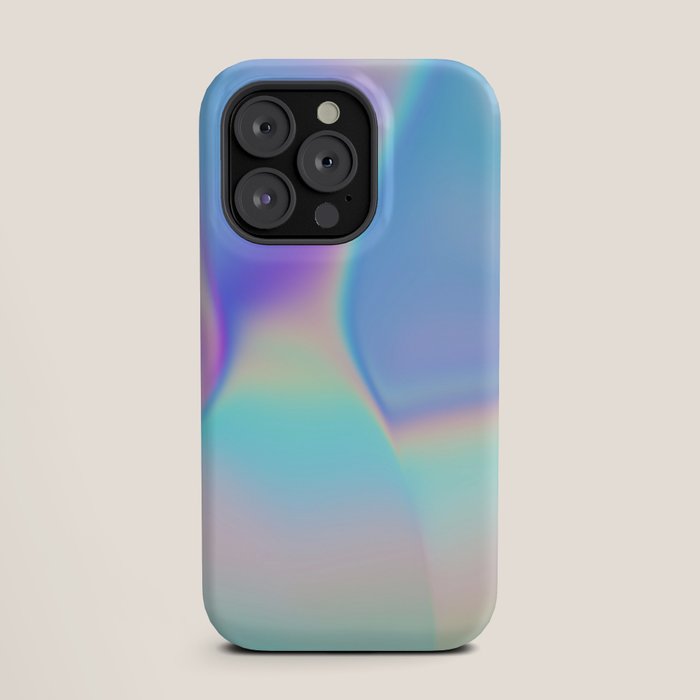 Opal Iridescent Abstract Paint iPhone Case Gallery Image 19