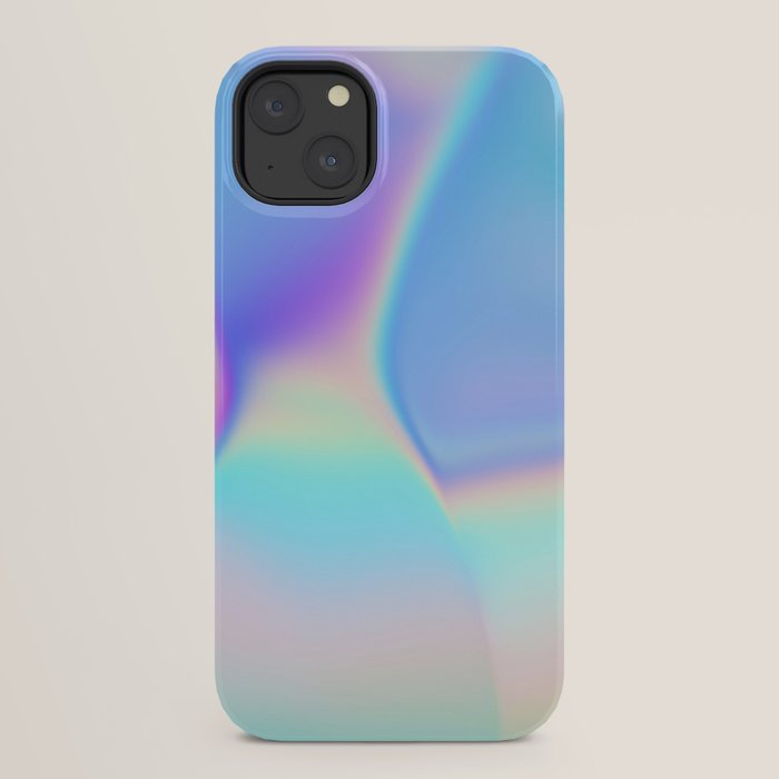 Opal Iridescent Abstract Paint iPhone Case Gallery Image 22