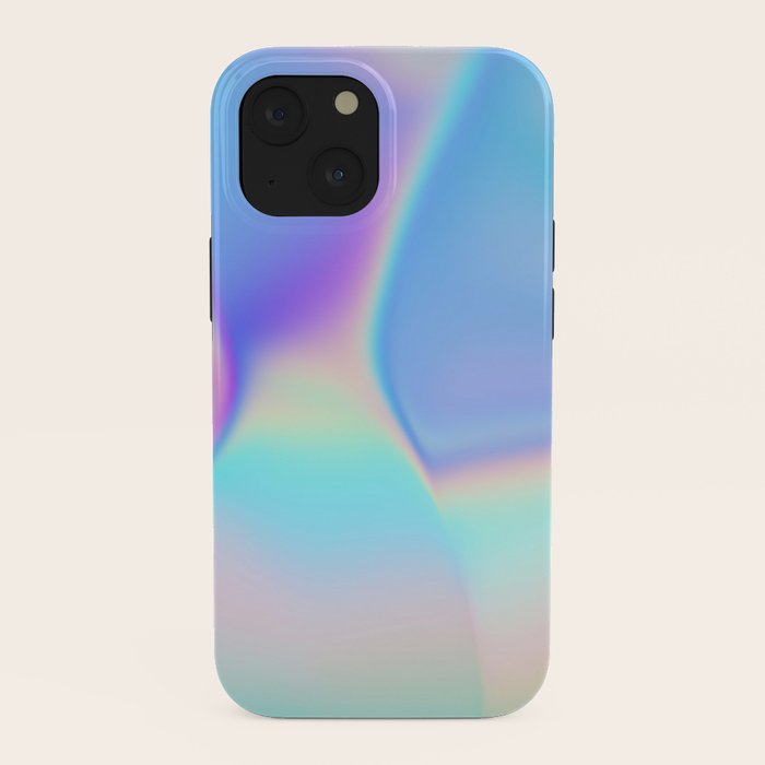 Opal Iridescent Abstract Paint iPhone Case Gallery Image 38
