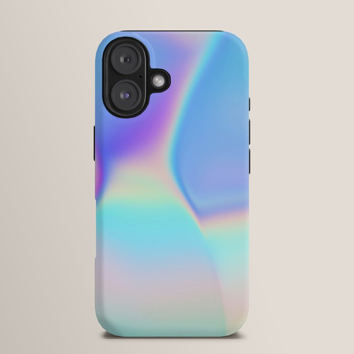 Opal Iridescent Abstract Paint iPhone Case Gallery Image 13