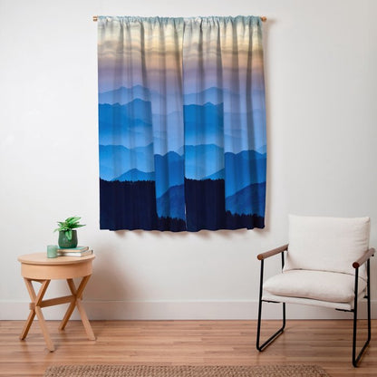 Mountains 11 Window Curtain Gallery Image 7