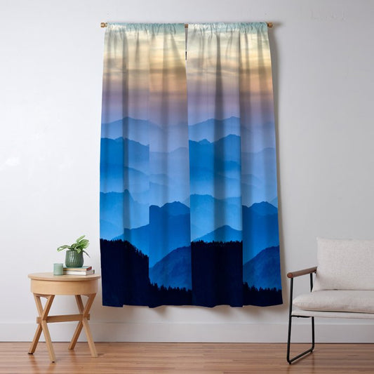 Mountains 11 Window Curtain Gallery Image 1