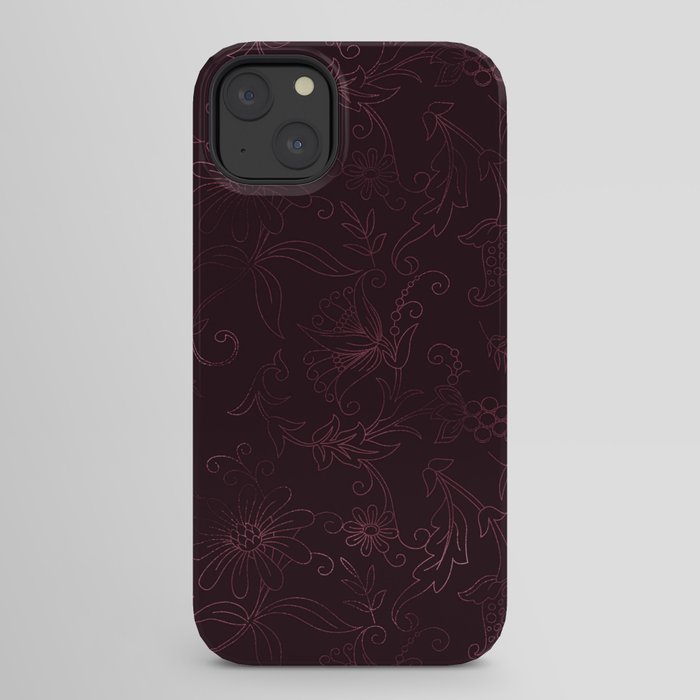 Agate Burgundy Pattern Design iPhone Case Gallery Image 22