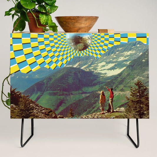 Peak Disco Boogie v2 Credenza Gallery Image 2