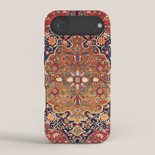 Sarough Farahan Arak West Persian Rug Print iPhone Case Gallery Image 2