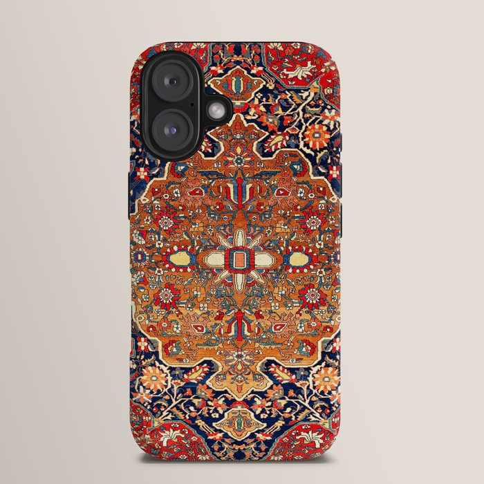 Sarough Farahan Arak West Persian Rug Print iPhone Case Gallery Image 13