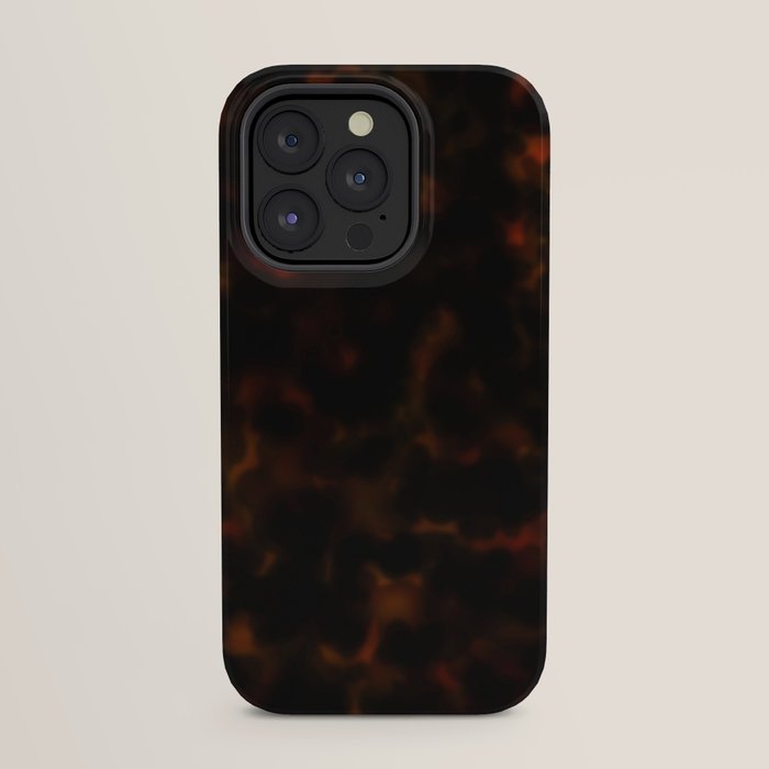 Dark Tortoiseshell Turtle Pattern iPhone Case Gallery Image 31