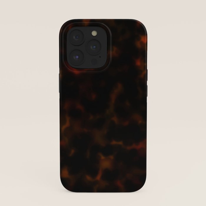Dark Tortoiseshell Turtle Pattern iPhone Case Gallery Image 39