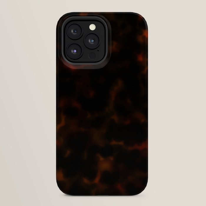 Dark Tortoiseshell Turtle Pattern iPhone Case Gallery Image 24