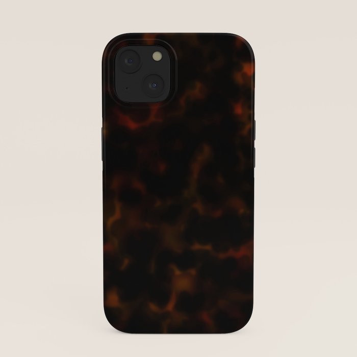 Dark Tortoiseshell Turtle Pattern iPhone Case Gallery Image 37