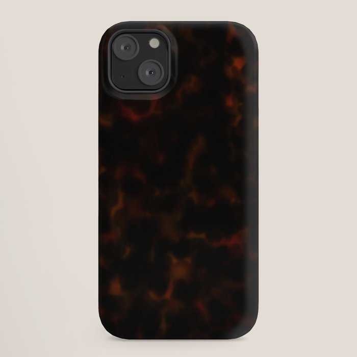Dark Tortoiseshell Turtle Pattern iPhone Case Gallery Image 18