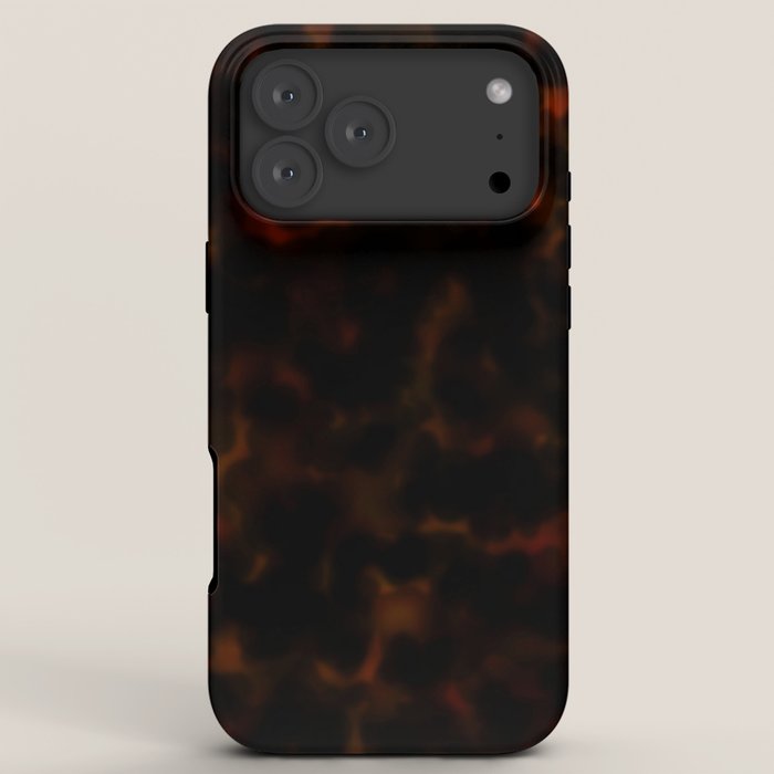 Dark Tortoiseshell Turtle Pattern iPhone Case Gallery Image 8
