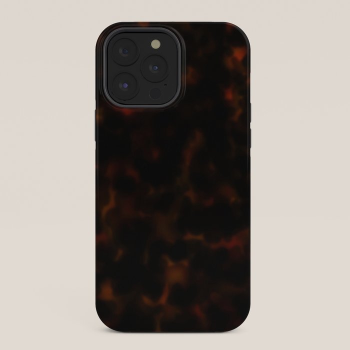 Dark Tortoiseshell Turtle Pattern iPhone Case Gallery Image 36