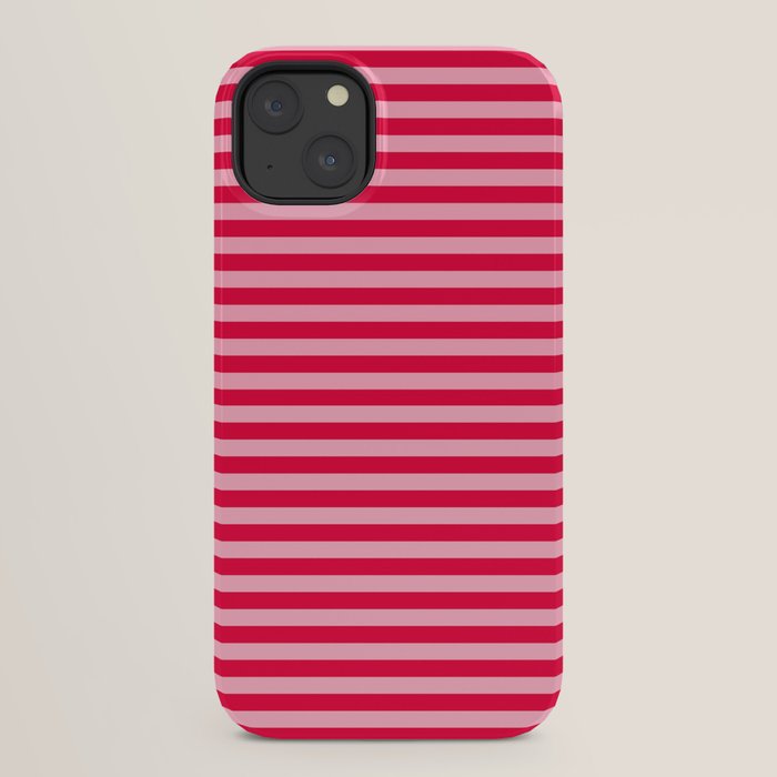 Retro, Beach, Colorful Stripes, Pink and Red iPhone Case Gallery Image 22
