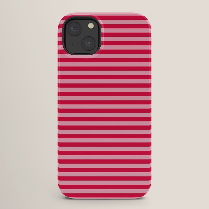 Retro, Beach, Colorful Stripes, Pink and Red iPhone Case Gallery Image 26