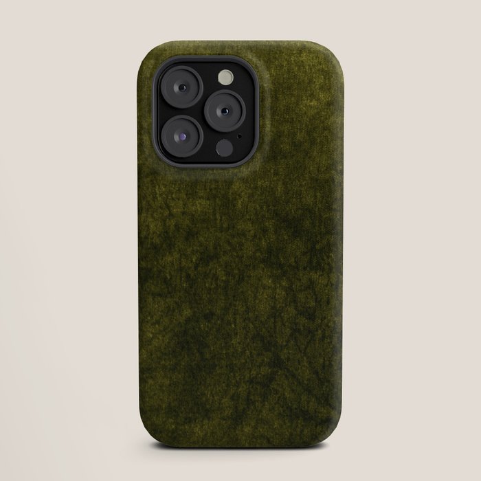 olive green velvet iPhone Case Gallery Image 19