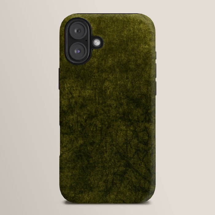 olive green velvet iPhone Case Gallery Image 14