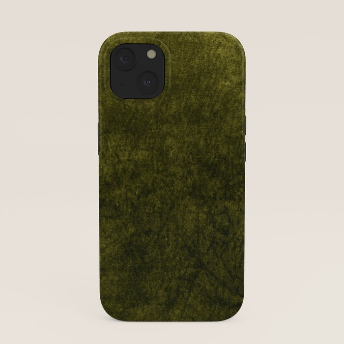 olive green velvet iPhone Case Gallery Image 37