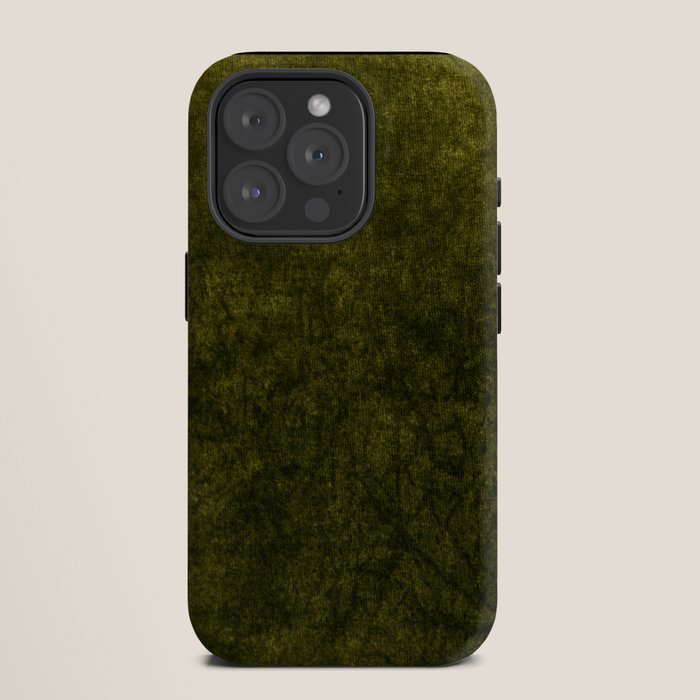 olive green velvet iPhone Case Gallery Image 11