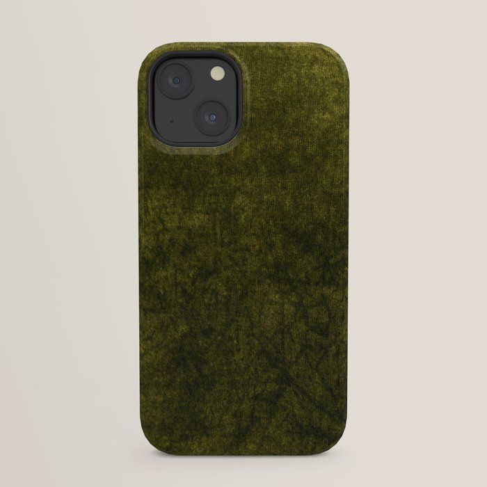olive green velvet iPhone Case Gallery Image 21