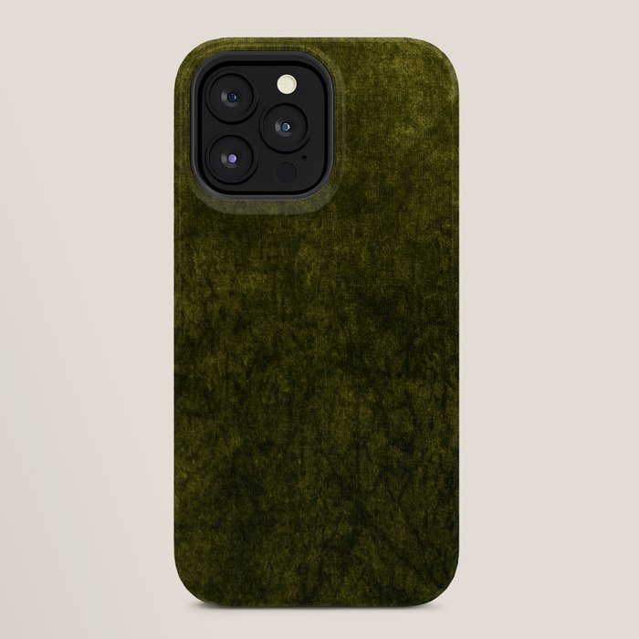 olive green velvet iPhone Case Gallery Image 28