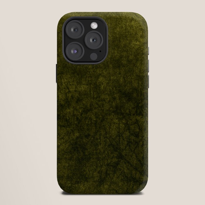 olive green velvet iPhone Case Gallery Image 12