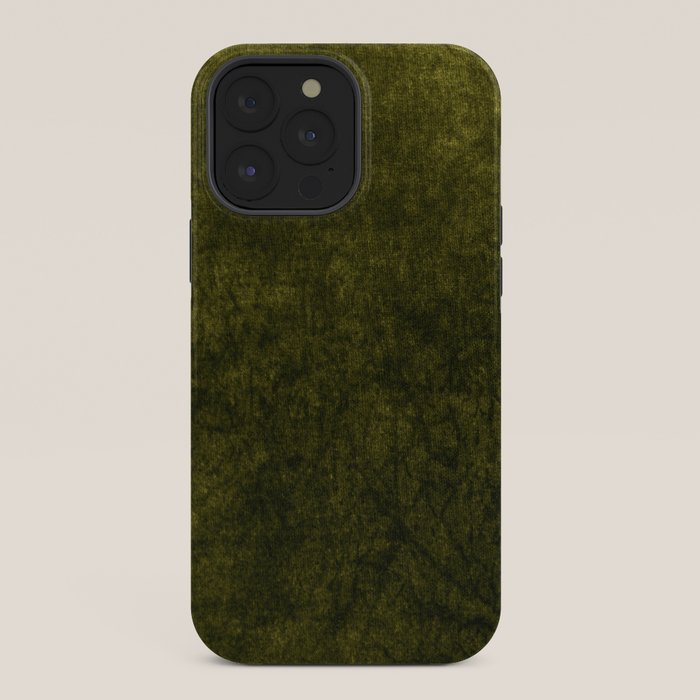 olive green velvet iPhone Case Gallery Image 36
