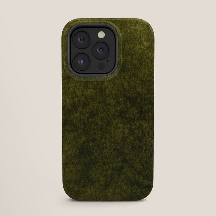olive green velvet iPhone Case Gallery Image 27
