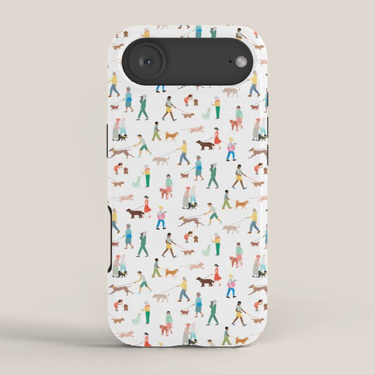 Walking Our Dogs iPhone Case Gallery Image 2