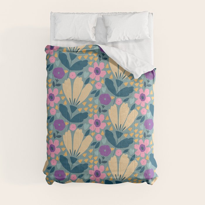 Pretty Bloom - Spring Vibe Comforter Gallery Image 3