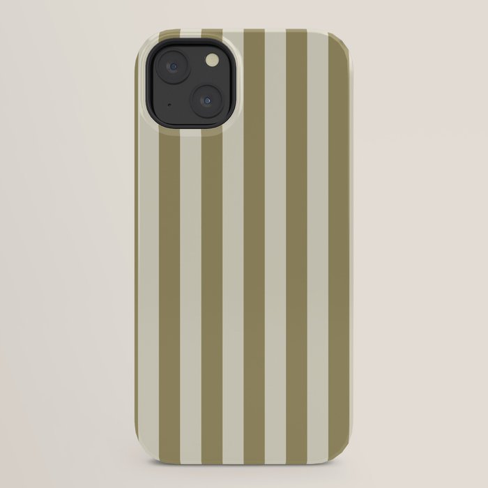 Olive Green Stripes iPhone Case Gallery Image 30