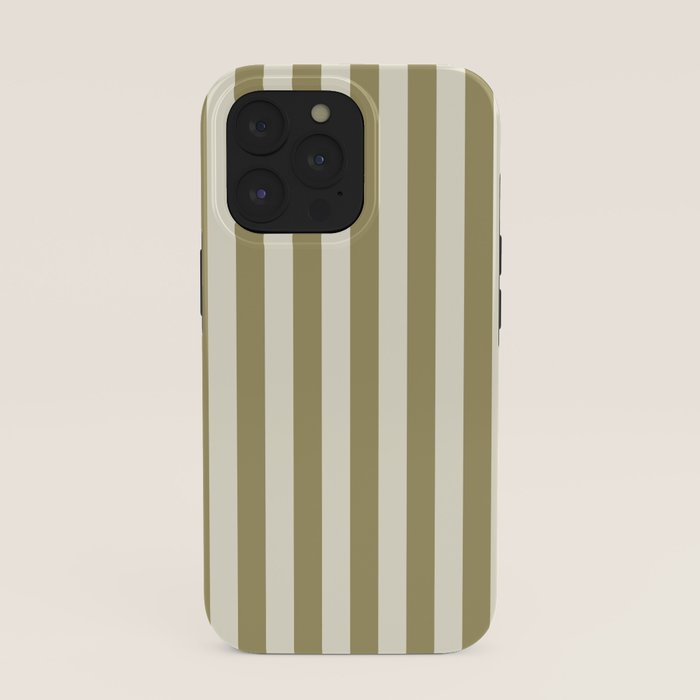 Olive Green Stripes iPhone Case Gallery Image 39