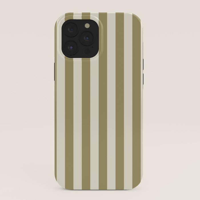 Olive Green Stripes iPhone Case Gallery Image 40