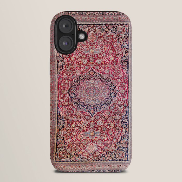 Tabriz West Central Persian Rug Print iPhone Case Gallery Image 10