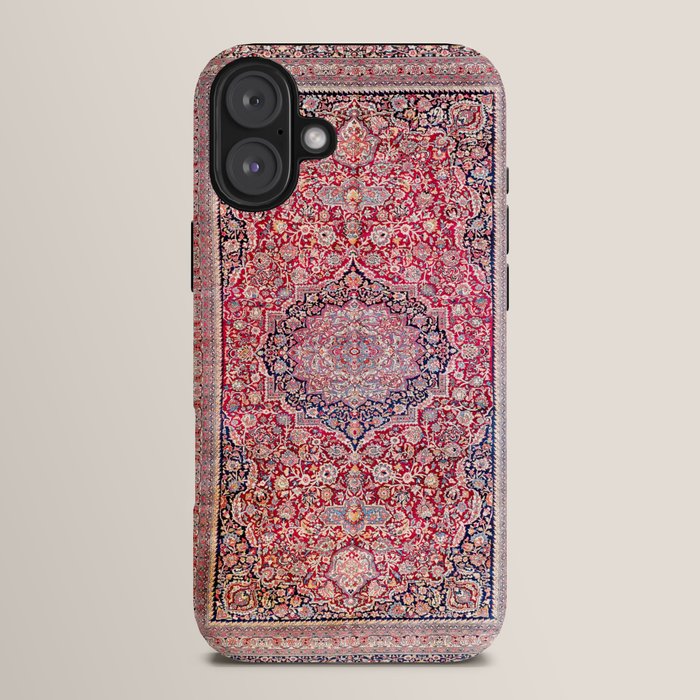 Tabriz West Central Persian Rug Print iPhone Case Gallery Image 14
