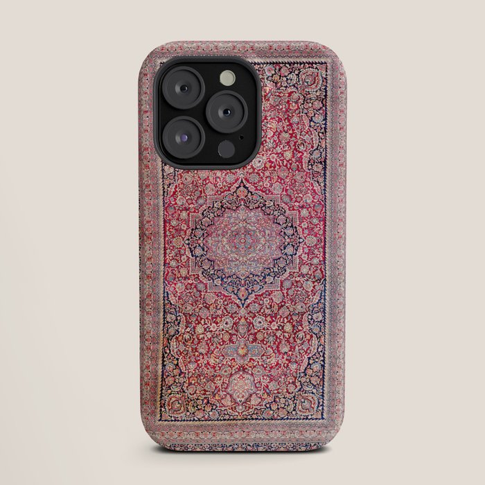 Tabriz West Central Persian Rug Print iPhone Case Gallery Image 19