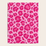 Pink Leopard Print Pattern Wallpaper - Preppy Aesthetic Poster Gallery Image 1