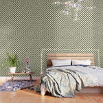 CHECKER - 001 - Olive Wallpaper Gallery Image 1