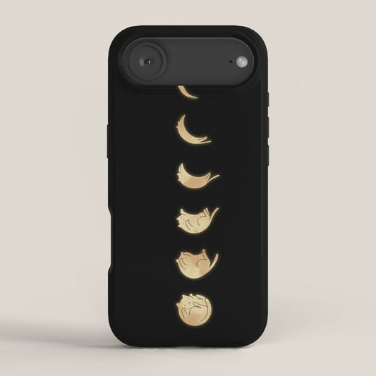 Cat Landscape 57: Phases of the Meow iPhone Case Gallery Image 2
