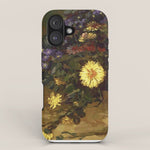 Van Gogh Still Life Bouquet of Daisies Vector Art iPhone Case Gallery Image 1