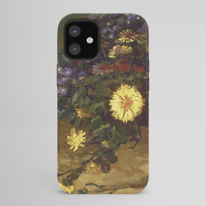 Van Gogh Still Life Bouquet of Daisies Vector Art iPhone Case Gallery Image 42
