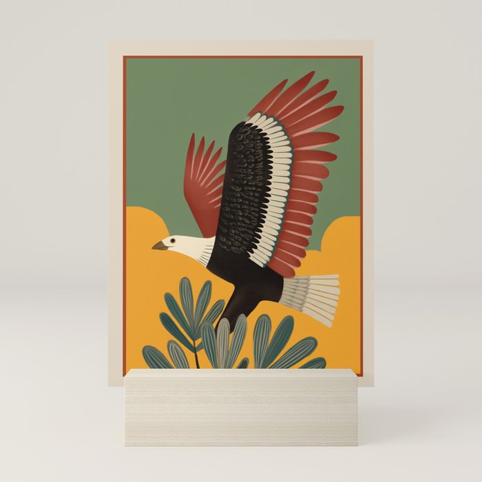 Bald Eagle in Flight Mini Art Print Gallery Image 5