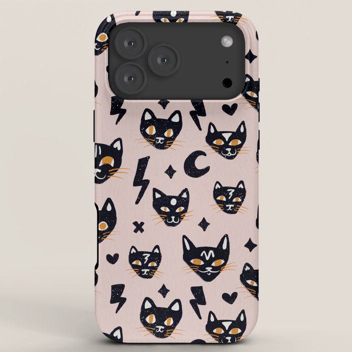 Spooky Kitties â Blush iPhone Case Gallery Image 8