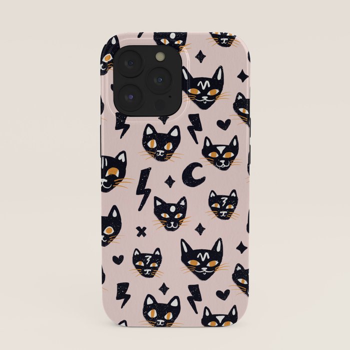 Spooky Kitties â Blush iPhone Case Gallery Image 39