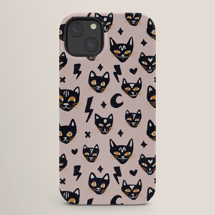 Spooky Kitties â Blush iPhone Case Gallery Image 26