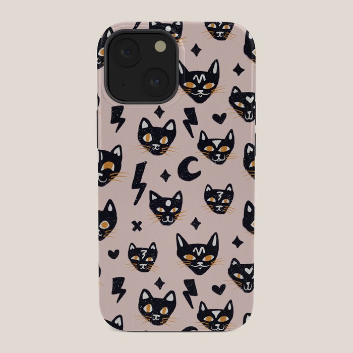 Spooky Kitties â Blush iPhone Case Gallery Image 34